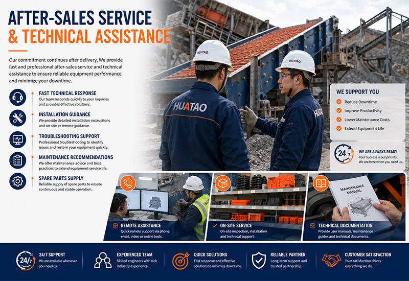 After sales Service & Technical Assistance