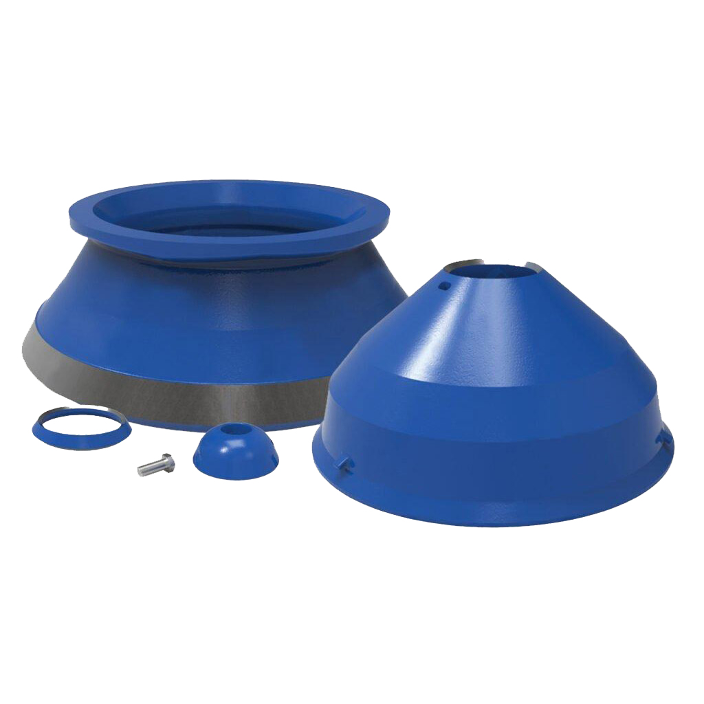 Wear resistant mantle for mining cone crusher