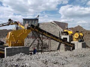 Impact Crusher (4) Hydraulic impact crusher for mining and quarrying