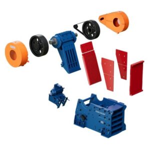 Jaw Crusher Spare Parts (4) Jaw crusher wear parts with optimized tooth profile