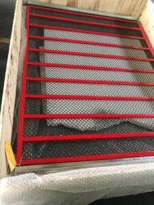 Poly Ripple Screen (3) Mining screen media for clay-rich ore screening applications