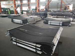 Self cleaning Wire Mesh (6) Triangle opening anti-clogging screen for coarse aggregate screening