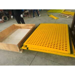 Tension PU Screen Panel (16) Dewatering Tension Screen Panel for Sand Washing Applications