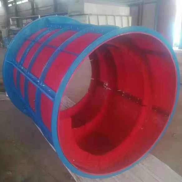 High throughput trommel screen media for aggregate washing plants