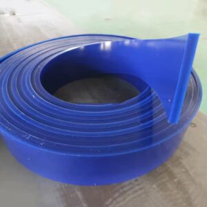 Adjustable conveyor skirting clamping system for mining transfer points