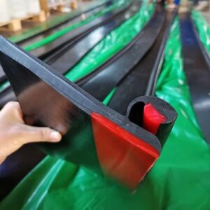 Conveyor Skirting (14) Polyurethane conveyor skirting roll for bulk material handling equipment