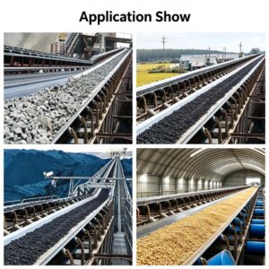 MIning Conveyor belt (1) Wear resistant conveyor belt for granite gravel and abrasive aggregates
