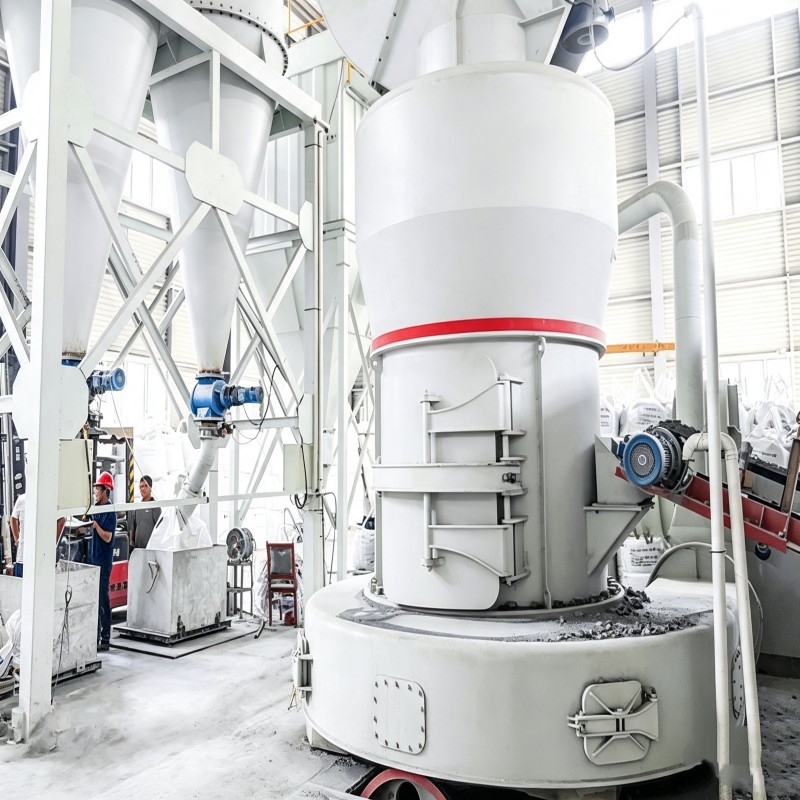 Mineral powder grinding machine for limestone and calcite processing