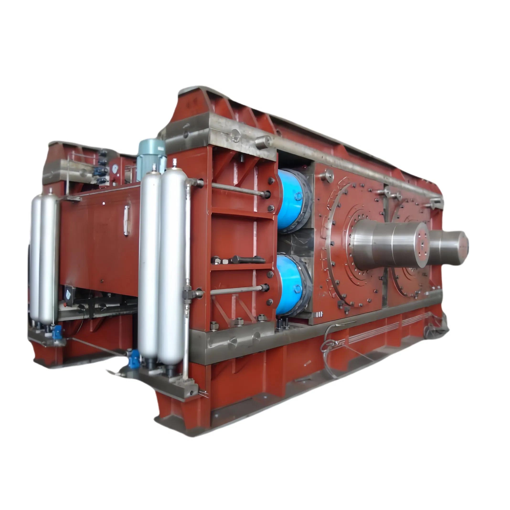 High-capacity double roll crusher for 500 tph aggregate and sand production