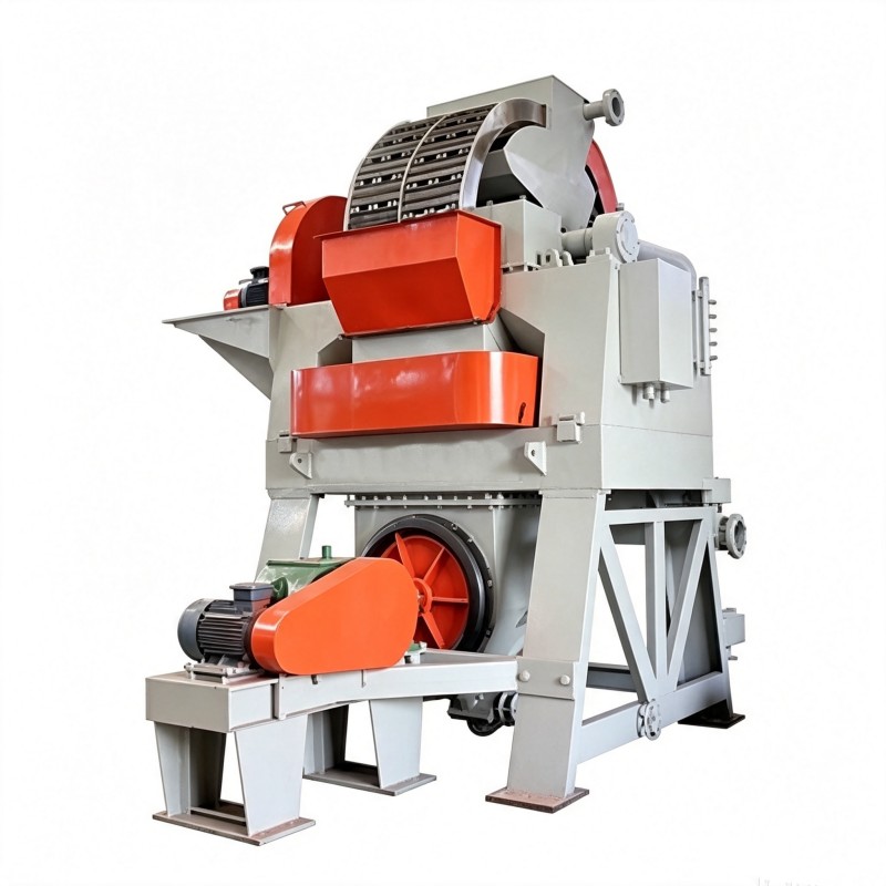 Wet magnetic separator for magnetite concentrate production