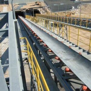 conveyor roller (8) Training idler assembly for long distance mining belt conveyor alignment