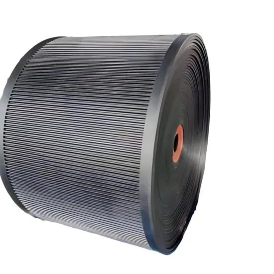 Horizontal vacuum belt filter rubber belt with drainage holes