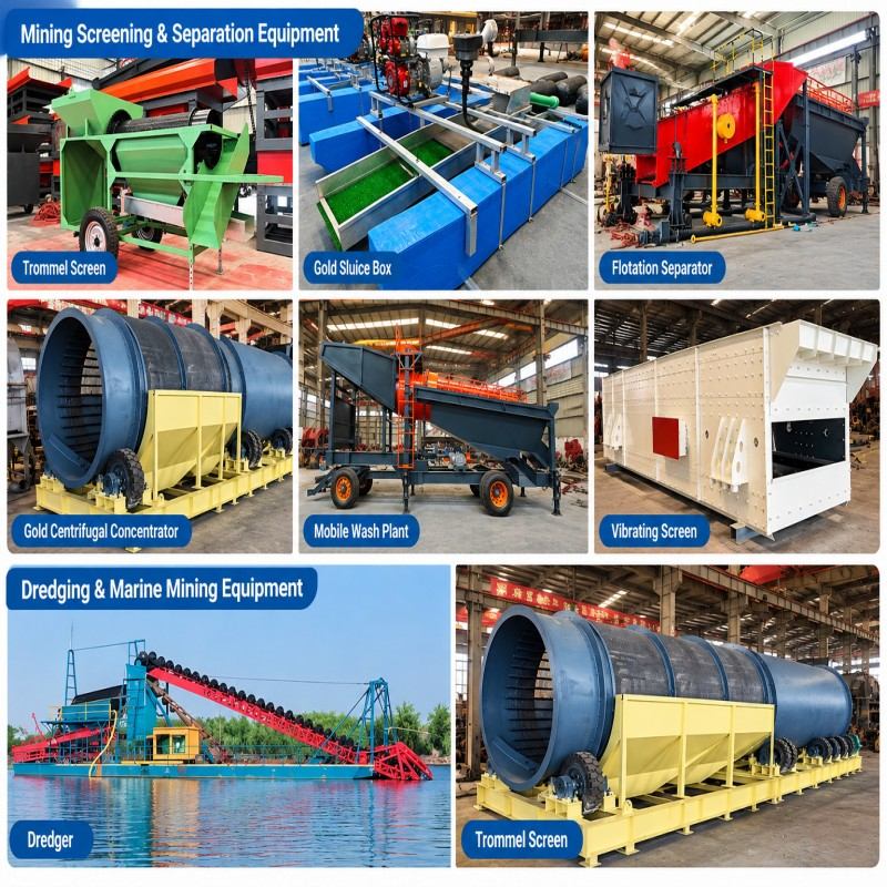 Trailer mounted gold processing plant for remote placer mining