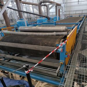 flotation6 Filter cloth and rubber belt function comparison diagram
